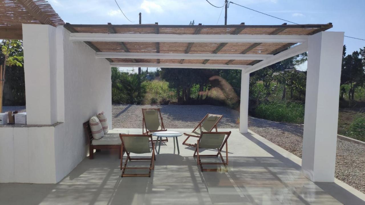 Villa Mas Mido à Sant Jaume d'Enveja Extérieur photo
