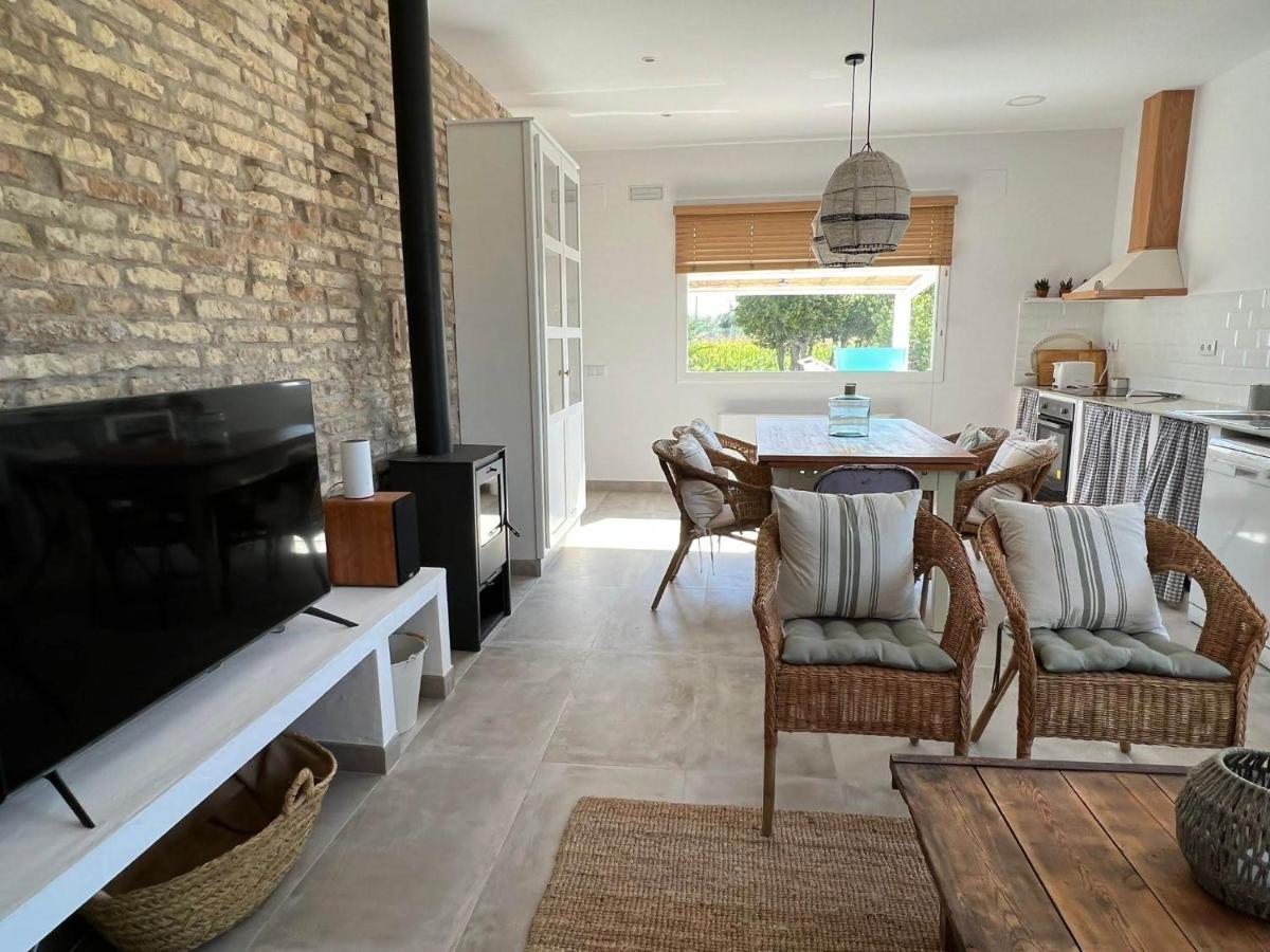 Villa Mas Mido à Sant Jaume d'Enveja Extérieur photo